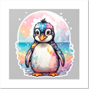 pinguin desing Posters and Art